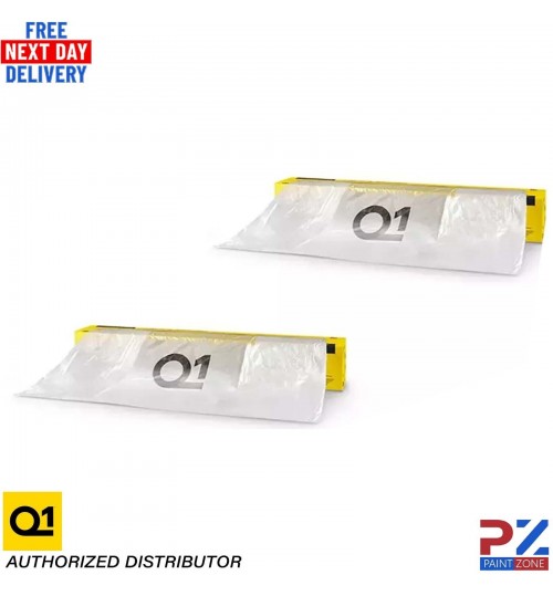 2X Q1 MASKING FILM SHEETING ROLL PREMIUM AUTOMOTIVE PAINT PROTECTON - 5M X 120M